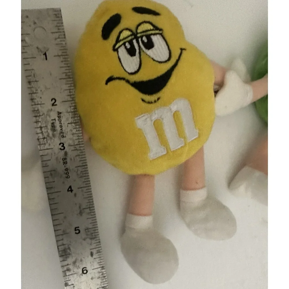 M&M's Lot 10 Square Sport Skiing, Skating, Hockey Olympic Torch & Plush 1991